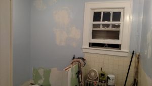 Bristol bathroom taking shape